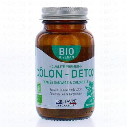 ERIC FAVRE Colon détox bio x30 comprimés