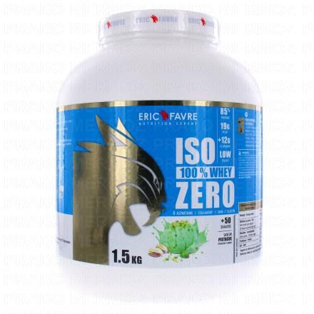 ERIC FAVRE Iso zero whey saveur pistache (1,5kg)