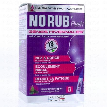 ERIC FAVRE No rub' flash gênes hivernales x12 sticks