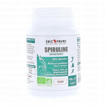 ERIC FAVRE Spiruline Vegan 50.2 boite de 100 comprim&eacute;s