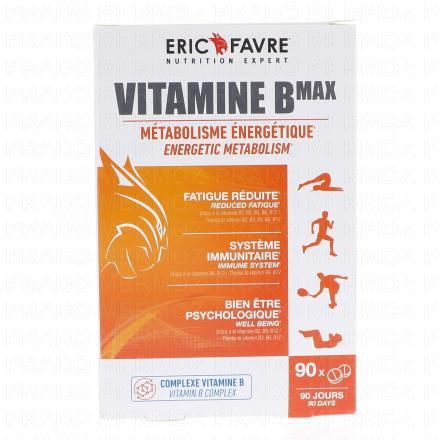 ERIC FAVRE Vitamine Bmax m&eacute;tabolisme &eacute;nerg&eacute;tique x90 comprim&eacute;s