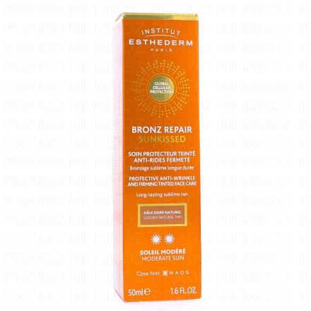 ESTHEDERM BRONZ REPAIR Sunkissed soin protecteur teinté anti-rides fermeté soleil modéré 50ml