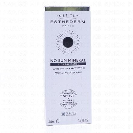 ESTHEDERM No Sun - Soin protecteur 100% écrans minéraux visage tube 40ml