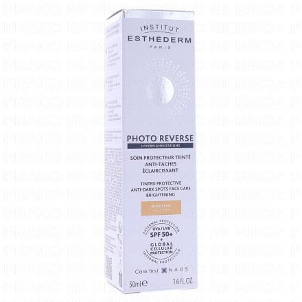 ESTHEDERM Photo Reverse - Soin protecteur éclaircissant beige clair 50ml SPF50+