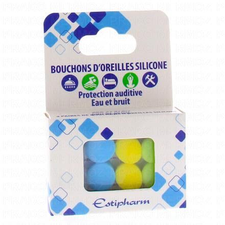 ESTIPHARM Bouchons d'oreilles en silicone (4 paires)