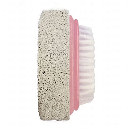 ESTIPHARM Pierre ponce 2 en 1 avec brosse (couleur al&eacute;atoire)