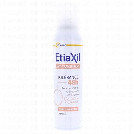 ETIAXIL Tolérance Déodorant Anti-Transpirant 48h 150ml (x1)