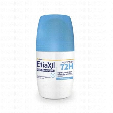 ETIAXIL Anti-Transpirant - Déodorant Roll-on Protection 72h (50ml)