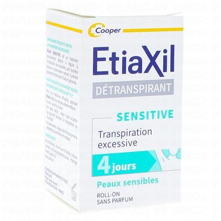 ETIAXIL Détranspirant Sensitive roll-on 15ml (unité)