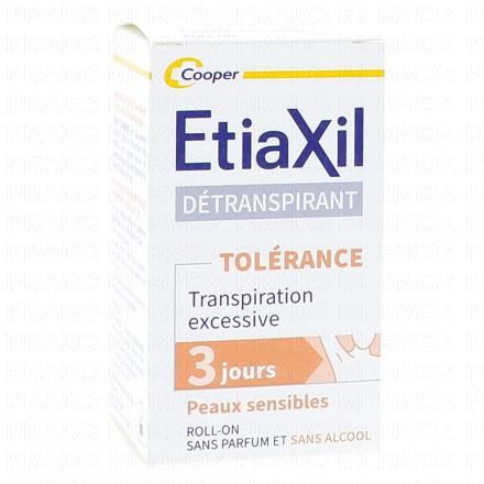 ETIAXIL D&eacute;transpirant Tol&eacute;rance roll-on 15ml (unit&eacute;)