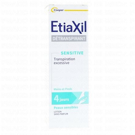 ETIAXIL Lotion podologique détranspirante et sudorégulatrice 100ml