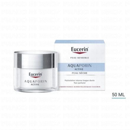 EUCERIN Aquaporin active - Hydratation intense longue dur&eacute;e peaux sensibles et s&egrave;ches pot 50ml
