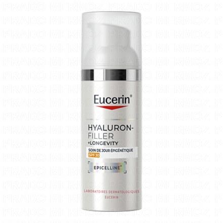 EUCERIN Hyaluron-Filler + Longevity - Soin de Jour Epig&eacute;n&eacute;tique SPF30 50ml