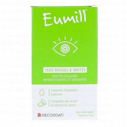 EUMILL Gouttes Occulaires Yeux Rouges & Irrités (10ml)