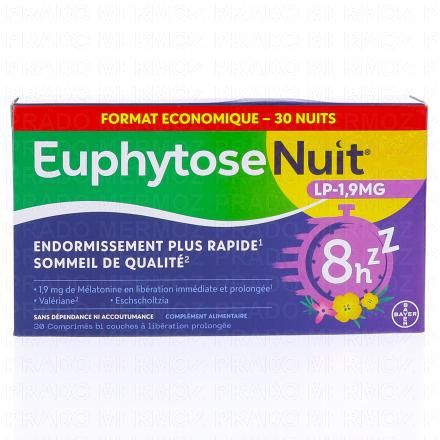 EUPHYTOSE Nuit LP 1,9 mg (30 comprimés)