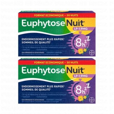 EUPHYTOSE Nuit - LP 1,9 mg (60 comprim&eacute;s)