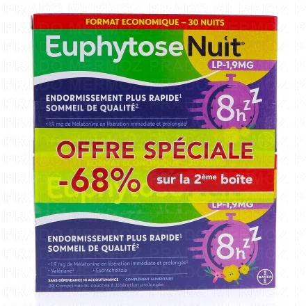 EUPHYTOSE Nuit - LP 1,9 mg (60 comprimés)