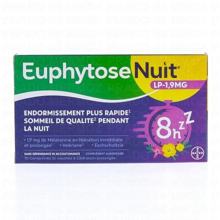 EUPHYTOSE Nuit LP 1,9 mg (15 comprimés)