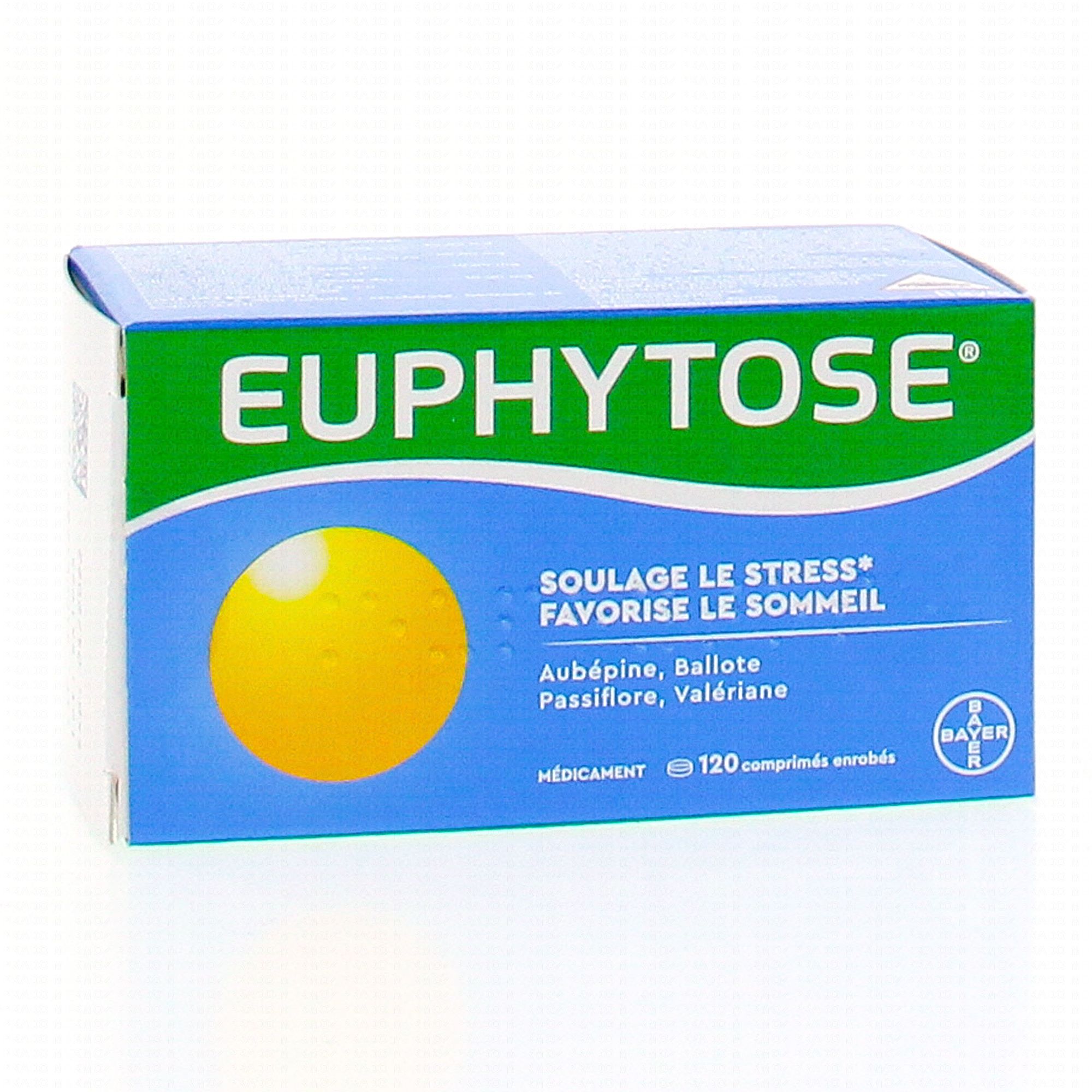 EUPHYTOSE Stress boite de 120 comprimés  Médicament conseil