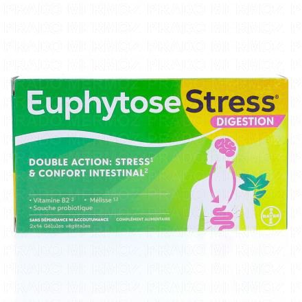 EUPHYTOSE Stress - digestion 2x14 g&eacute;lules