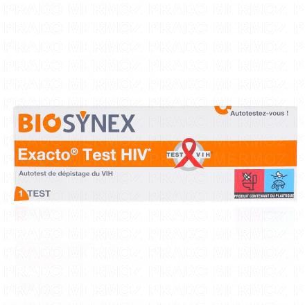 EXACTO Test HIV autodépistage Boite 1 test