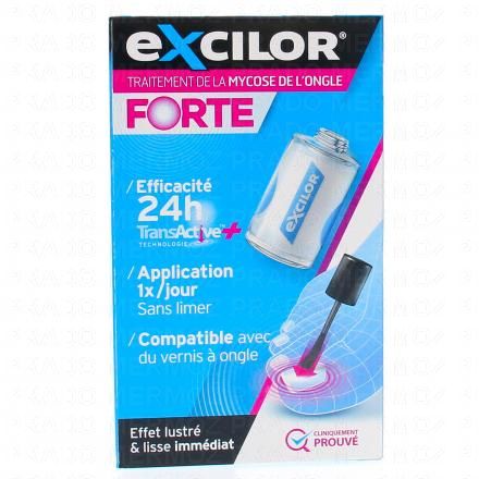 EXCILOR Mycose de l'ongle - Traitement mycose forte flacon 30ml