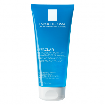 LA ROCHE-POSAY Effaclar - Gel moussant purifiant sans savon peau grasse (200ml)