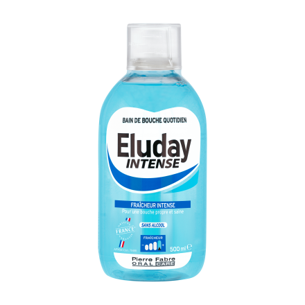 ELUDAY Bain de Bouche Intense sans alcool 500ml