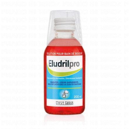 Eludril pro Solution pour bain de bouche (flacon de 200 ml)