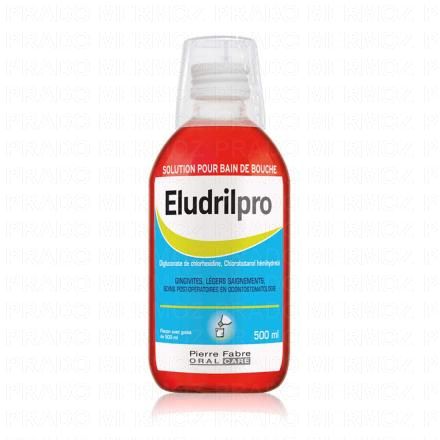 ELUDRIL PRO - Solution pour bain de bouche (flacon de 500 ml)