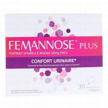 FEMANNOSE Plus D-mannose (x30 sachets)