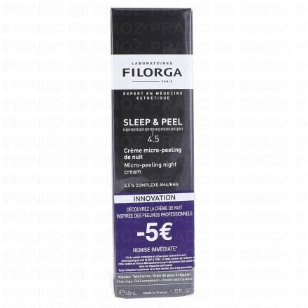 FILORGA SLEEP & PEEL Cr&egrave;me micro-peeling de nuit 4.5 (40ml offre sp&eacute;ciale -5&euro;)