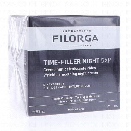 FILORGA Time-Filler Night 5XP - Cr&egrave;me Nuit D&eacute;froissantes Rides 50ml