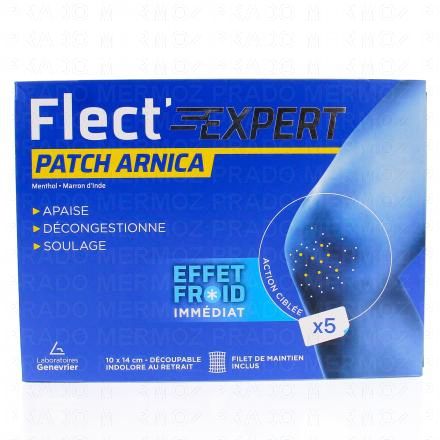 FLECT EXPERT Patch Arnica Effet froid x 5