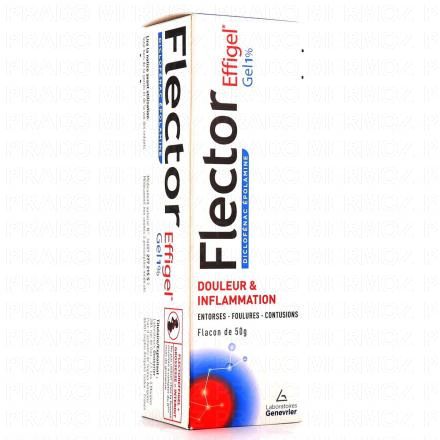 FLECTOR Effigel gel 1% douleur et inflammation (tube 50gr)
