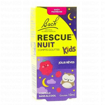 FLEUR DE BACH Rescue Nuit Kids Compte Gouttes "Jolis R&ecirc;ves"