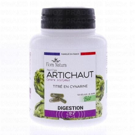 FLORA NATURA Artichaut Bio 120 g&eacute;lules