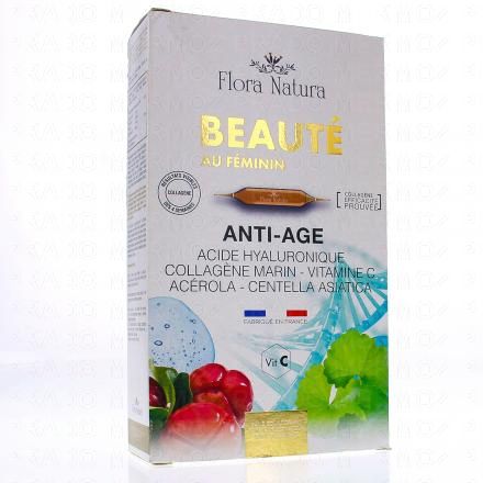 FLORA NATURA Beaut&eacute; - Collag&egrave;ne anti-age x20 ampoules