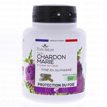 FLORA NATURA Chardon Marie Bio 120 g&eacute;lules