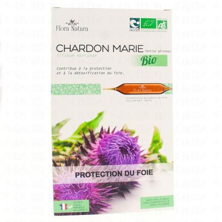 FLORA NATURA Chardon Marie Bio 20 Ampoules de 15ml