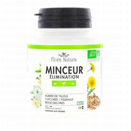 FLORA NATURA Complexe 4+ - Minceur &Eacute;limination bio x120 g&eacute;lules