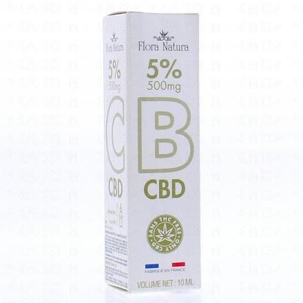 FLORA NATURA Huile de CBD - 10ml (5% - 500mg cdb)