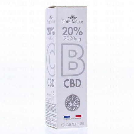FLORA NATURA Huile de CBD - 10ml (20% - 2000mg cbd)