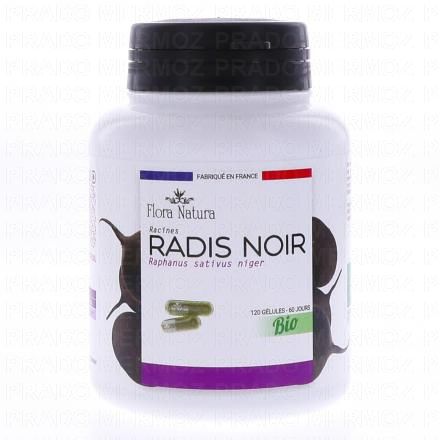 FLORA NATURA Radis Noir Bio 120 g&eacute;lules