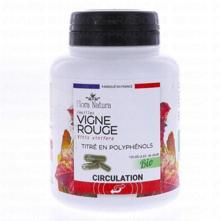 FLORA NATURA Vigne Rouge Bio 120 gélules