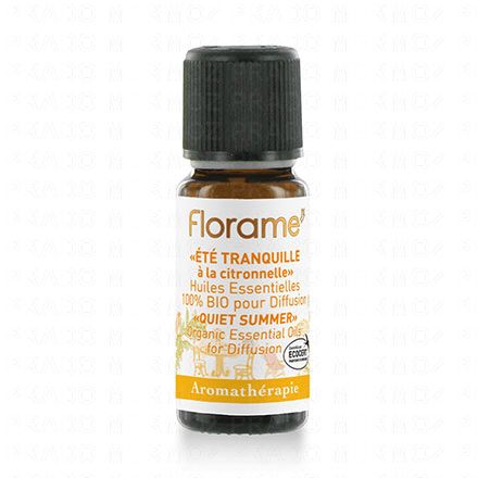 FLORAME Composition Et&eacute; tranquille &agrave; la Citronnelle 10ml