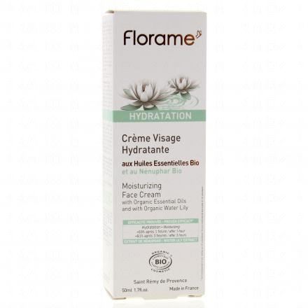 FLORAME Hydratation cr&egrave;me visage hydratante tube 50ml