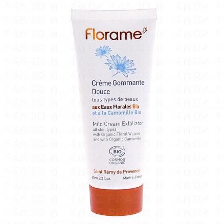 FLORAME Cr&egrave;me gommante douce bio 65ml