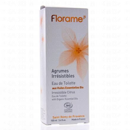 FLORAME Eau de Toilette - Agrumes Irr&eacute;sistibles aux Huiles essentielles Bio 100ml