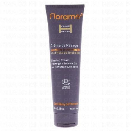 FLORAME Homme - Crème de rasage bio 100ml